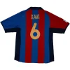 Maillot Rétro Domicile FC Barcelone Xavi #6 2001 - Eleven Crown - Maillot de Football Pas Cher - Survêtements Pas Cher - Maillot de Foorball Enfants Pas Cher - Maillots Retro Vintage Pas Cher- Qualité Premium