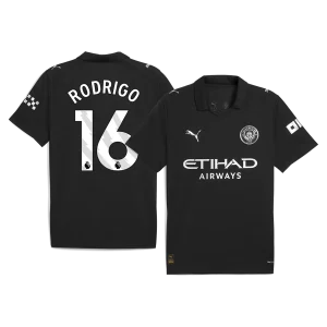 Maillot Extérieur Manchester City Rodrigo #16 2025/26 – Image 3