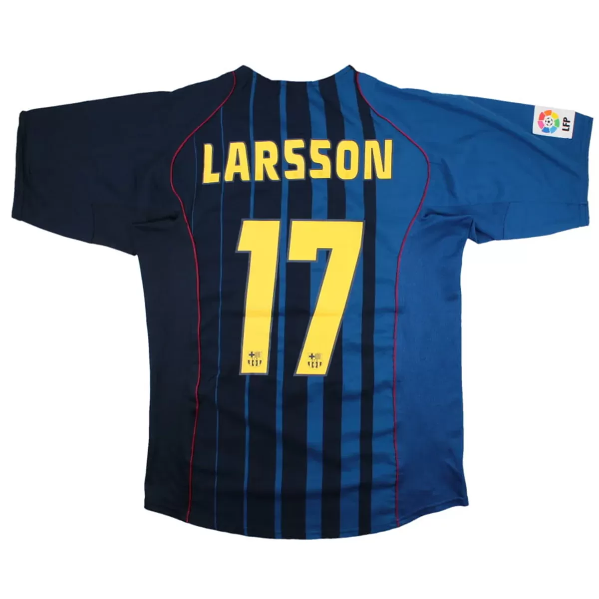 Maillot Rétro Extérieur FC Barcelone Larsson #17 2004