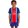 Ensemble Enfants Domicile PSG 2026/27 - Eleven Crown - Maillot de Football Pas Cher - Survêtements Pas Cher - Maillot de Foorball Enfants Pas Cher - Maillots Retro Vintage Pas Cher- Qualité Premium