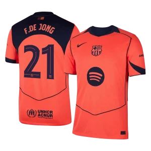 Maillot Troisième FC Barcelone F.De Jong #21 2025/26 – Image 3
