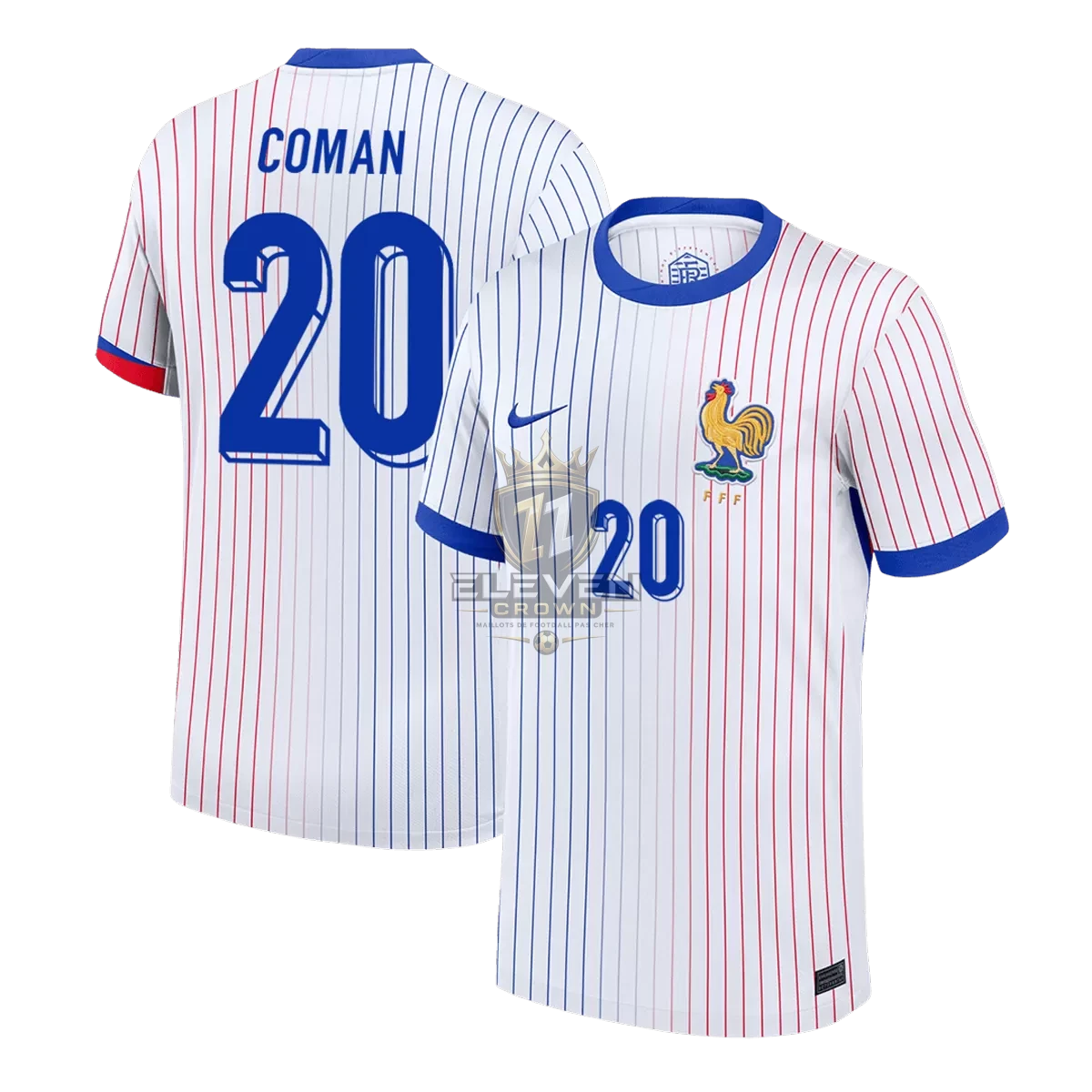 Maillot Extérieur France Coman #20 2026/27 – Image 3