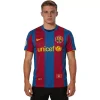 Maillot Rétro Domicile FC Barcelone 2007 - Eleven Crown - Maillot de Football Pas Cher - Survêtements Pas Cher - Maillot de Foorball Enfants Pas Cher - Maillots Retro Vintage Pas Cher- Qualité Premium
