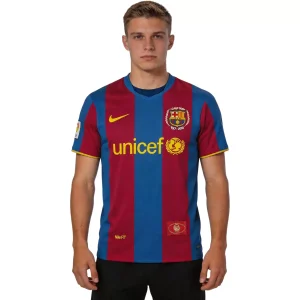 Maillot Rétro Domicile FC Barcelone 2007