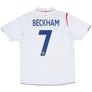 Maillot Rétro Domicile Angleterre Beckham #7 2006