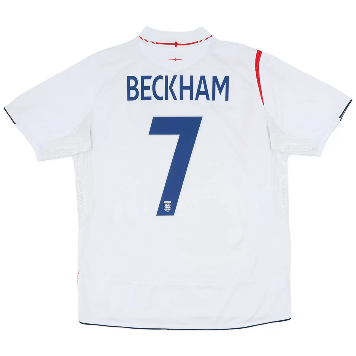 Maillot Rétro Domicile Angleterre Beckham #7 2006