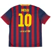 Maillot Rétro Domicile FC Barcelone Messi #10 2013 - Eleven Crown - Maillot de Football Pas Cher - Survêtements Pas Cher - Maillot de Foorball Enfants Pas Cher - Maillots Retro Vintage Pas Cher- Qualité Premium