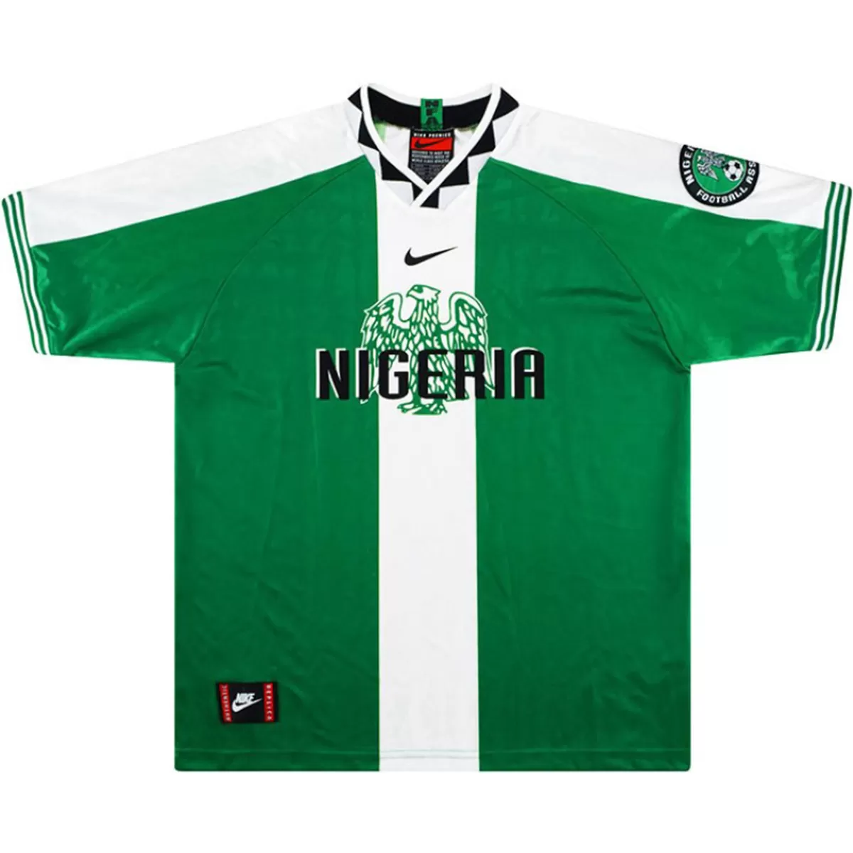 Maillot Rétro Domicile Nigéria 1996 – Image 3