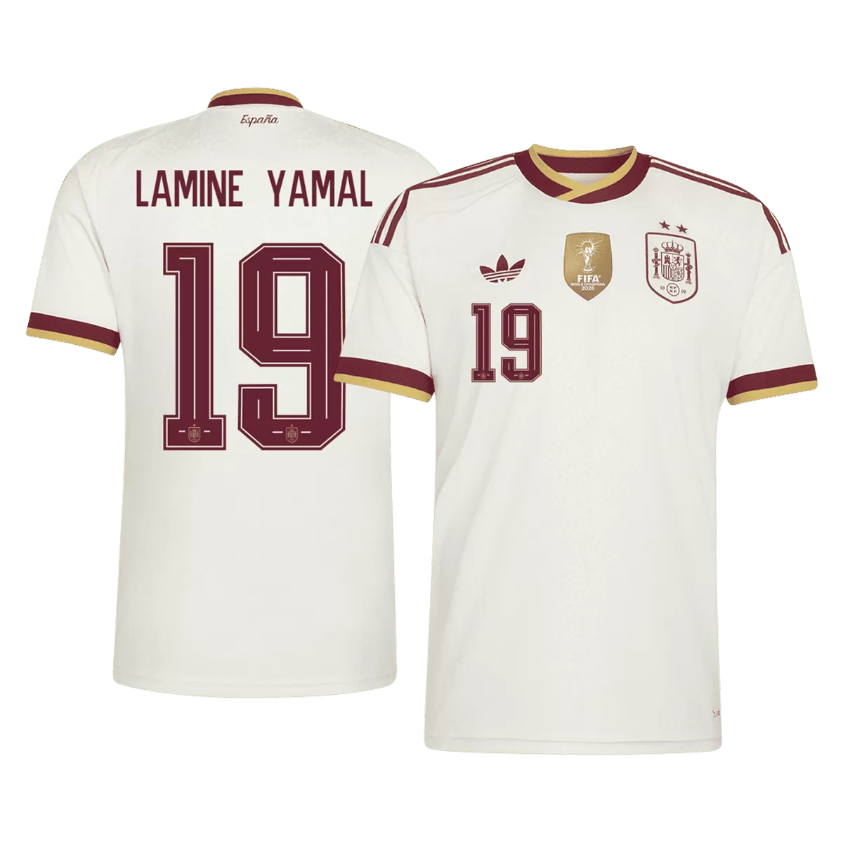 Maillot Extérieur Espagne Lamine Yamal #19 2026/27