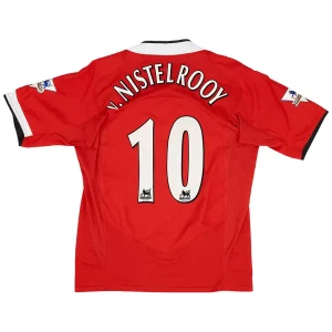 Maillot Rétro Domicile Manchester United V.Nistelrooy #10 2004