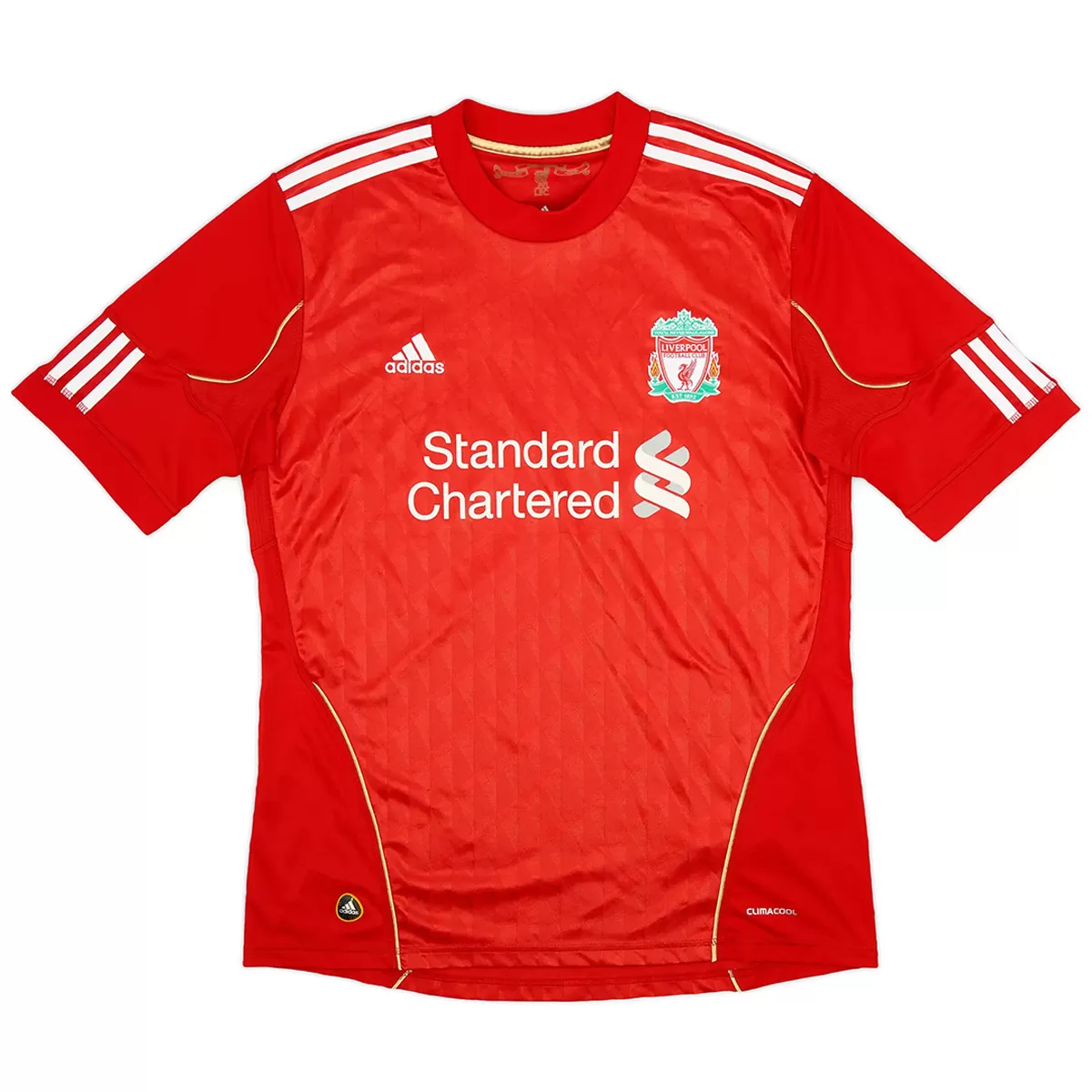 Maillot Rétro Domicile Liverpool FC 2010