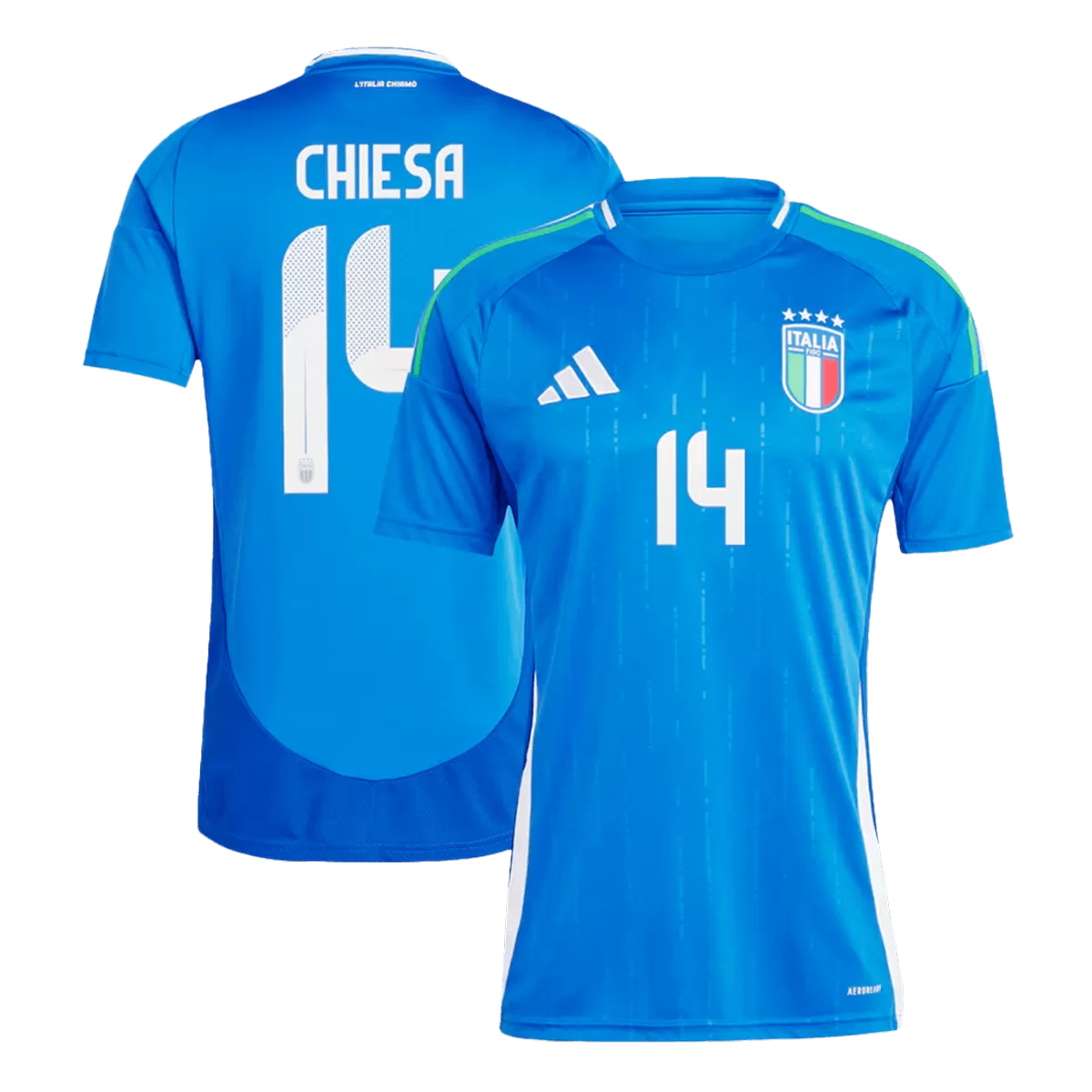 Maillot Domicile Italie Chiesa #14 2026/27 – Image 2