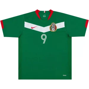 Maillot Rétro Domicile Mexique Borgetti #9 2006 – Image 2