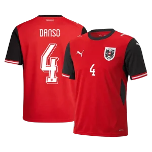 Maillot Domicile Autriche Danso #4 2026/27 – Image 2