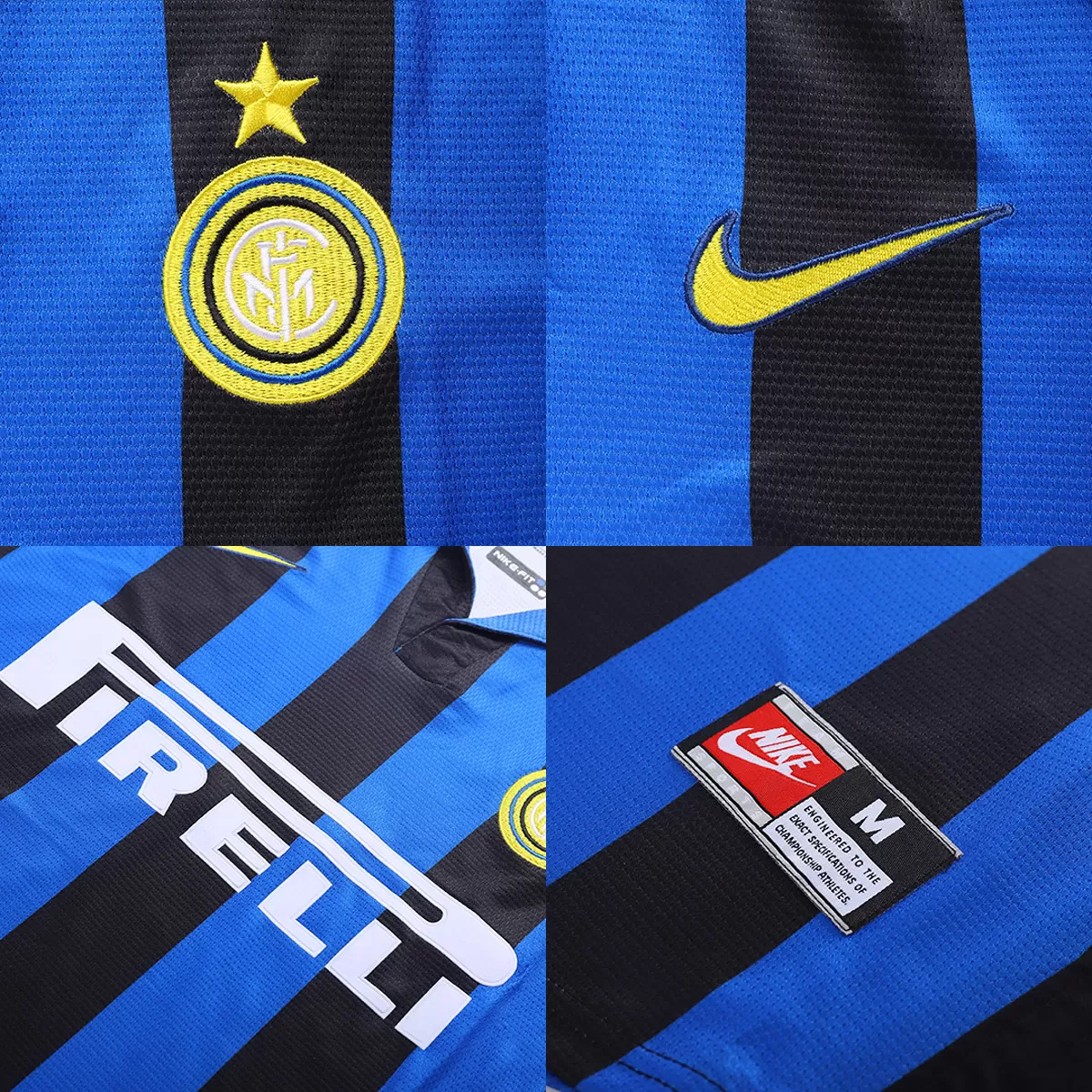 Maillot Rétro Domicile Inter Milan Baggio #10 1998 – Image 4