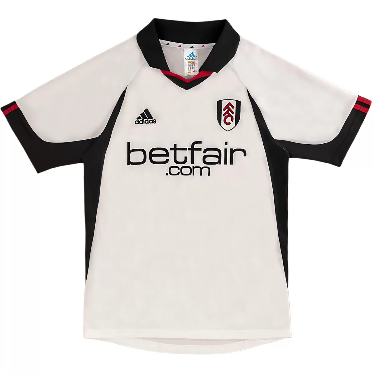 Maillot Rétro Domicile Fulham FC Saha #20 2002 – Image 2