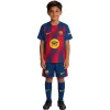 Ensemble Enfants Domicile FC Barcelone 2025/26 - Eleven Crown - Maillot de Football Pas Cher - Survêtements Pas Cher - Maillot de Foorball Enfants Pas Cher - Maillots Retro Vintage Pas Cher- Qualité Premium