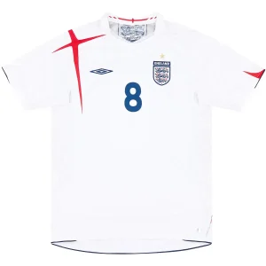 Maillot Rétro Domicile Angleterre Lampard #8 2006 – Image 2