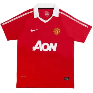 Maillot Rétro Domicile Manchester United 2010