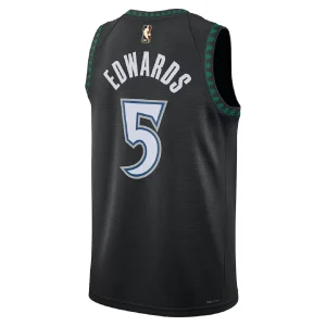 Maillot Rétro Domicile Minnesota Timberwolves Anthony Edwards #5 – Image 3