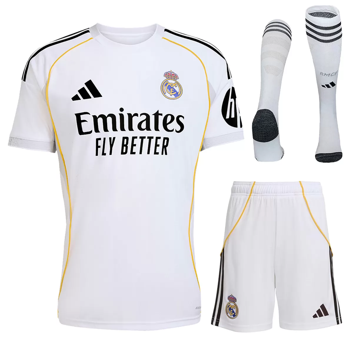 Ensemble Domicile Real Madrid 2025/26