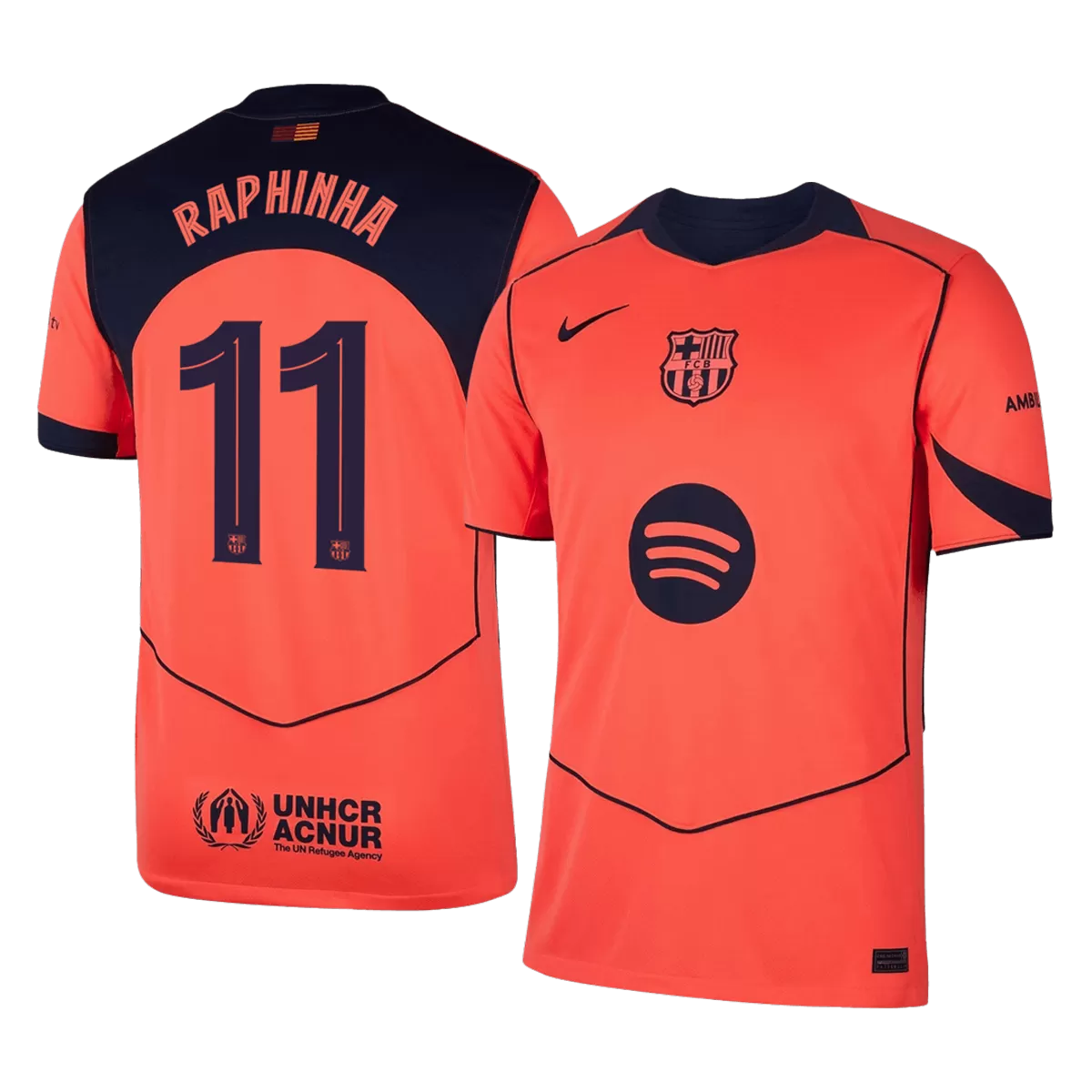 Maillot Troisième FC Barcelone Raphinha #11 2025/26 – Image 3