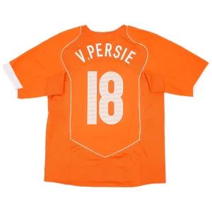 Maillot Rétro Domicile Pays Bas V.Persie #18 2004