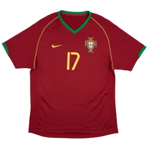 Maillot Rétro Domicile Portugal C.Ronaldo #17 2006 – Image 2