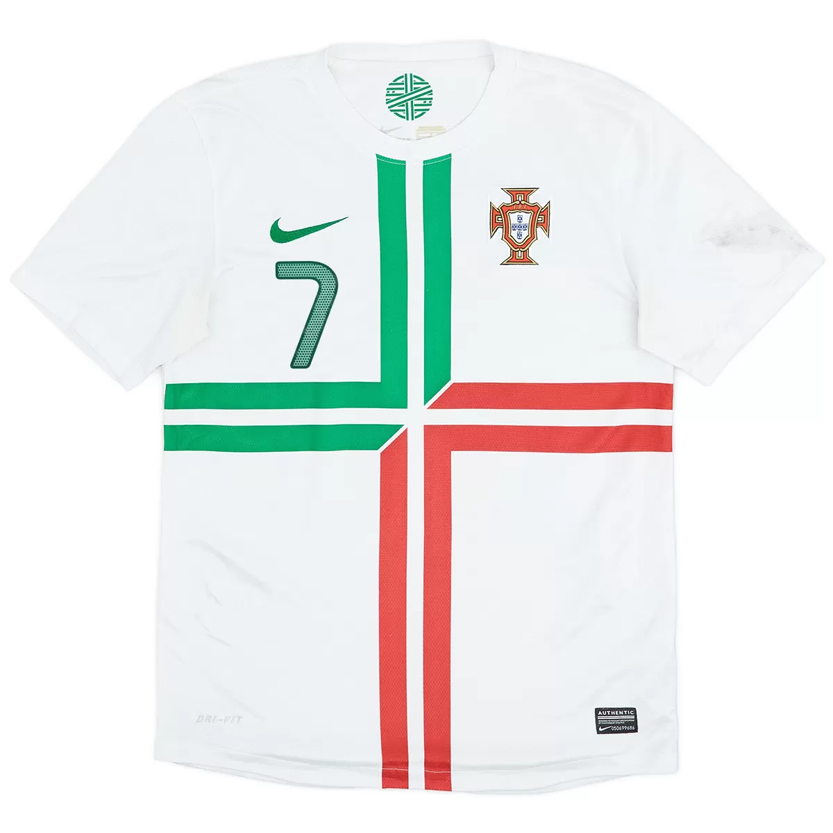 Maillot Rétro Extérieur Portugal Ronaldo #7 2012 – Image 2