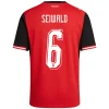 Maillot Domicile Autriche Seiwald #6 2026/27 - Eleven Crown - Maillot de Football Pas Cher - Survêtements Pas Cher - Maillot de Foorball Enfants Pas Cher - Maillots Retro Vintage Pas Cher- Qualité Premium