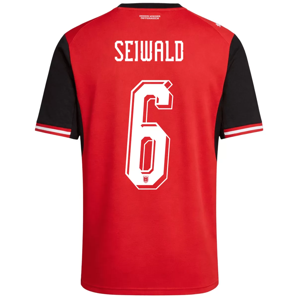 Maillot Domicile Autriche Seiwald #6 2026/27
