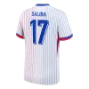 Maillot Extérieur France Saliba #17 2026/27 - Eleven Crown - Maillot de Football Pas Cher - Survêtements Pas Cher - Maillot de Foorball Enfants Pas Cher - Maillots Retro Vintage Pas Cher- Qualité Premium