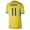 Maillot Domicile Brésil Raphinha #11 2026/27 - Eleven Crown - Maillot de Football Pas Cher - Survêtements Pas Cher - Maillot de Foorball Enfants Pas Cher - Maillots Retro Vintage Pas Cher- Qualité Premium
