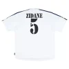 Maillot Rétro Domicile Real Madrid Zidane #5 2002 - Eleven Crown - Maillot de Football Pas Cher - Survêtements Pas Cher - Maillot de Foorball Enfants Pas Cher - Maillots Retro Vintage Pas Cher- Qualité Premium