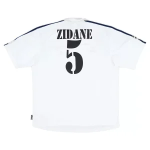 Maillot Rétro Domicile Real Madrid Zidane #5 2002