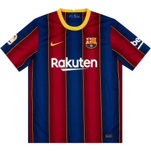 Maillot Rétro Domicile FC Barcelone Messi #10 2020 – Image 2
