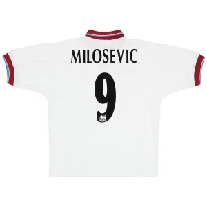 Maillot Rétro Extérieur Aston Villa Milosevic #9 1996