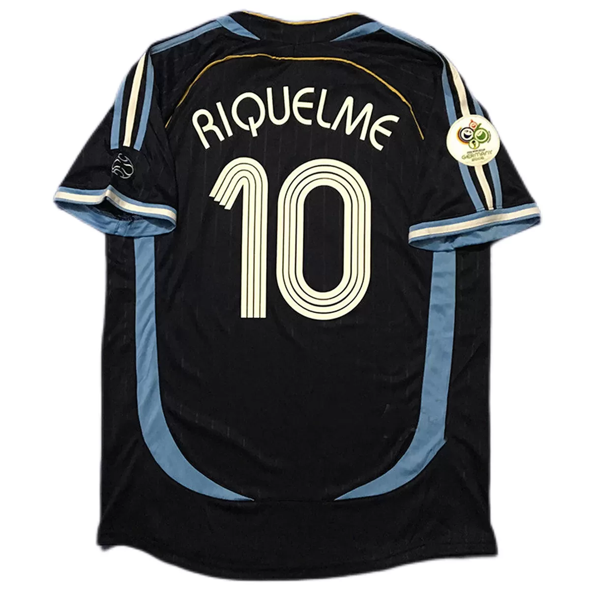 Maillot Rétro Extérieur Argentine Riquelme #10 2006 – Image 2