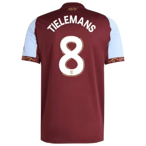 Maillot Domicile Aston Villa Tielemans #8 2025/26