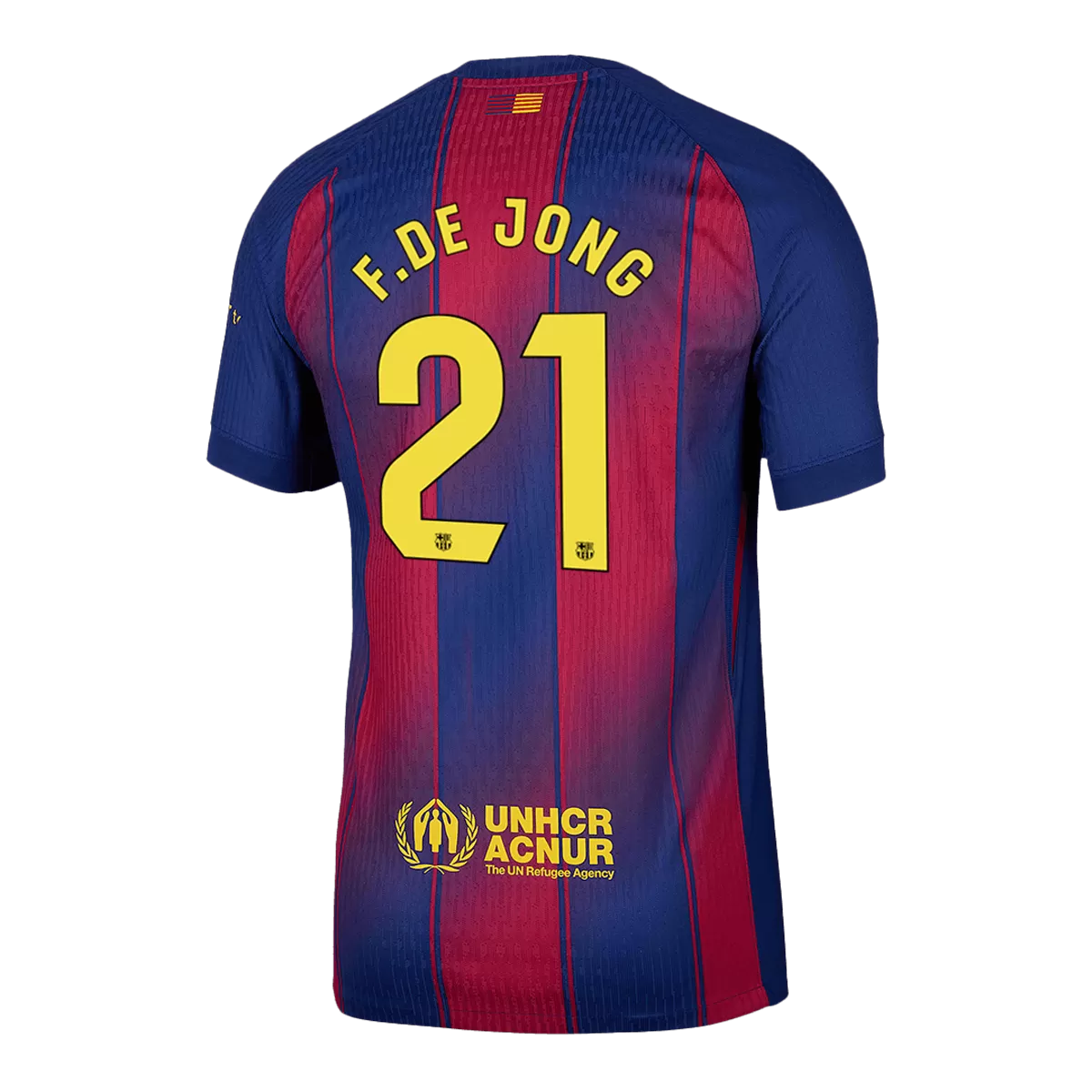 Maillot Player Domicile FC Barcelone F.De Jong #21 2025/26