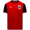 Maillot Player Domicile Autriche 2026/27 - Eleven Crown - Maillot de Football Pas Cher - Survêtements Pas Cher - Maillot de Foorball Enfants Pas Cher - Maillots Retro Vintage Pas Cher- Qualité Premium
