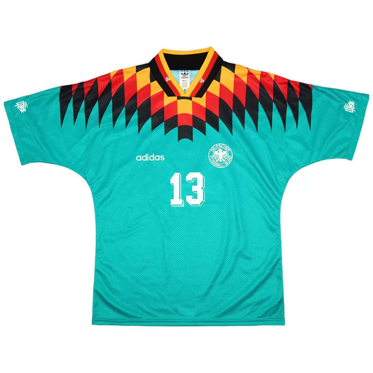 Maillot Rétro Extérieur Allemagne Völler #13 1994 – Image 2