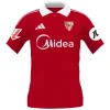 Maillot Extérieur FC Séville 2025/26 - Eleven Crown - Maillot de Football Pas Cher - Survêtements Pas Cher - Maillot de Foorball Enfants Pas Cher - Maillots Retro Vintage Pas Cher- Qualité Premium