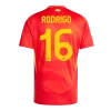 Maillot Domicile Espagne Rodrigo #16 2026/27 - Eleven Crown - Maillot de Football Pas Cher - Survêtements Pas Cher - Maillot de Foorball Enfants Pas Cher - Maillots Retro Vintage Pas Cher- Qualité Premium