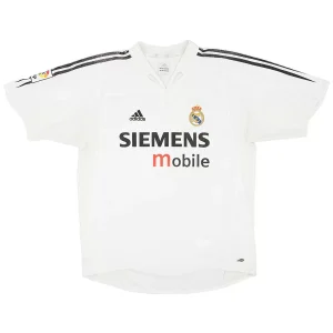 Maillot Rétro Domicile Real Madrid Zidane #5 2004 – Image 2
