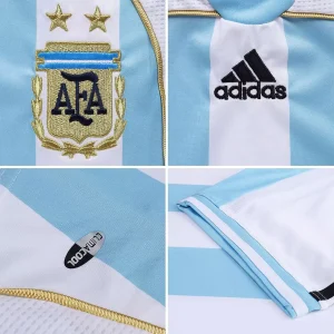 Maillot Rétro Domicile Argentine Messi #19 2006 – Image 3