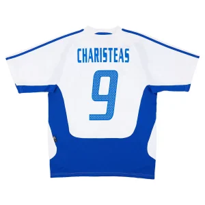 Maillot Rétro Extérieur Grèce Charisteas #9 2004