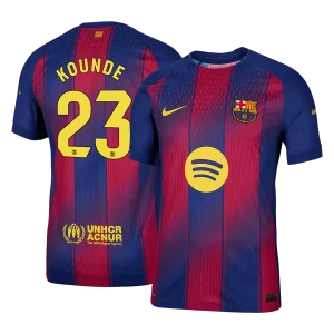 Maillot Player Domicile FC Barcelone Kounde #23 2025/26 – Image 3