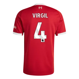 Maillot Domicile Liverpool FC Virgil #4 2025/26