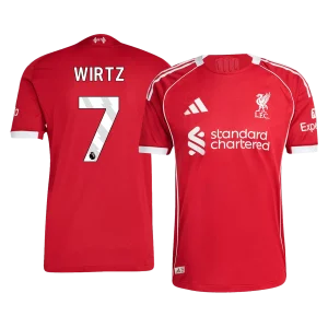 Maillot Player Domicile Liverpool FC Wirtz #7 2025/26 – Image 3
